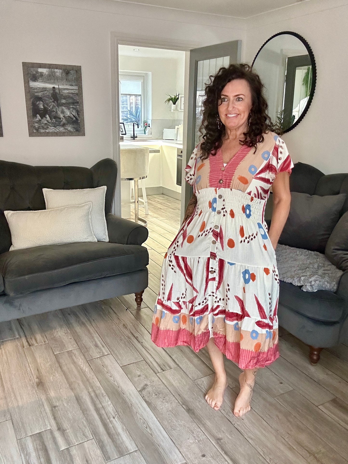 UNA MIDAXI DRESS