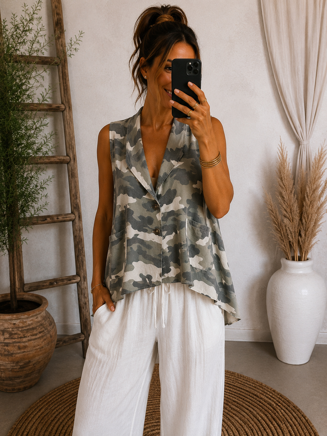 CAMO JERSEY SHACKET
