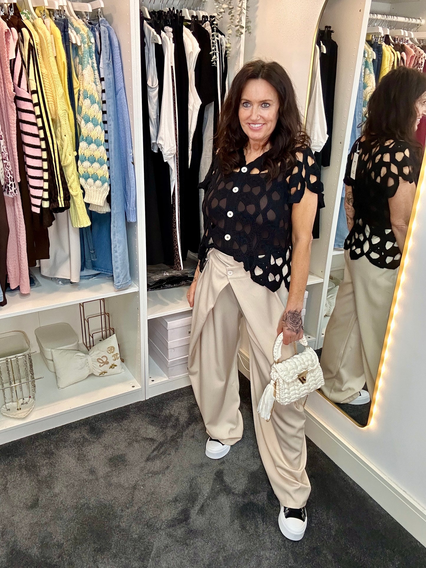 SPLIT STONE TROUSERS