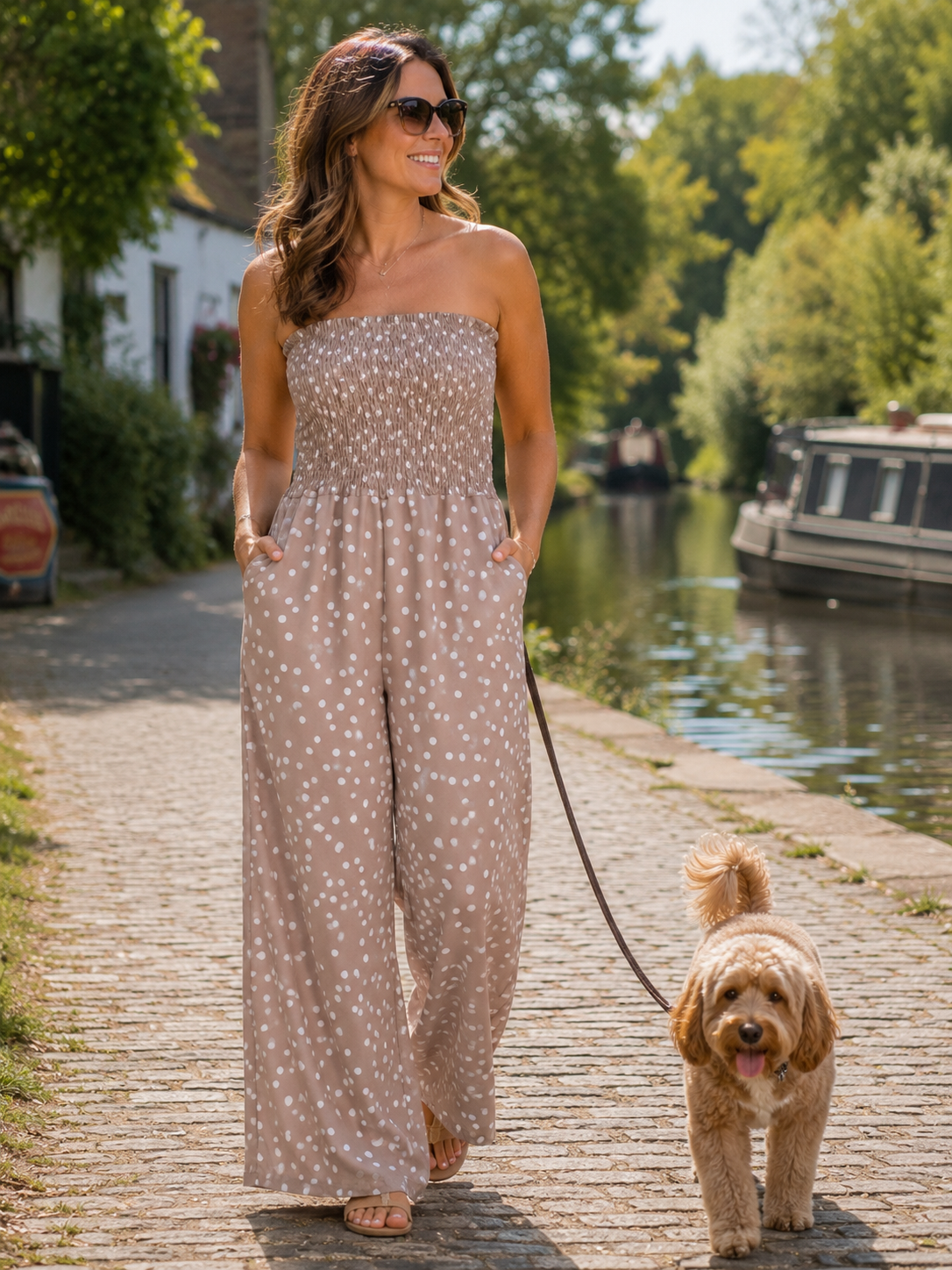 DOTTY JUMPSUIT