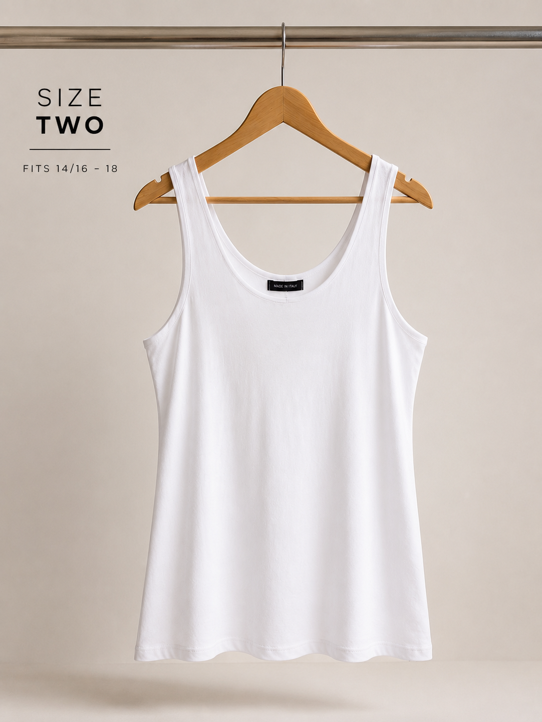 SCOOP NECK VEST