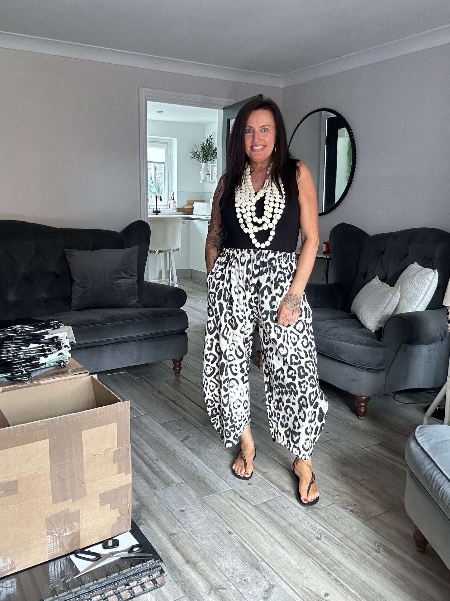 ANIMAL PRINT COCOONS
