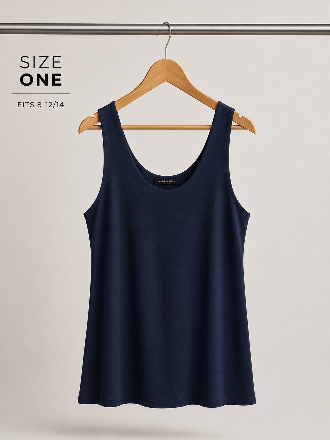SCOOP NECK VEST