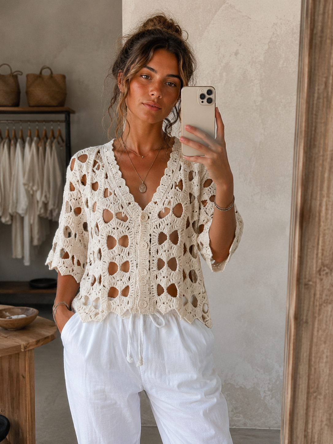 CROCHET CARDI