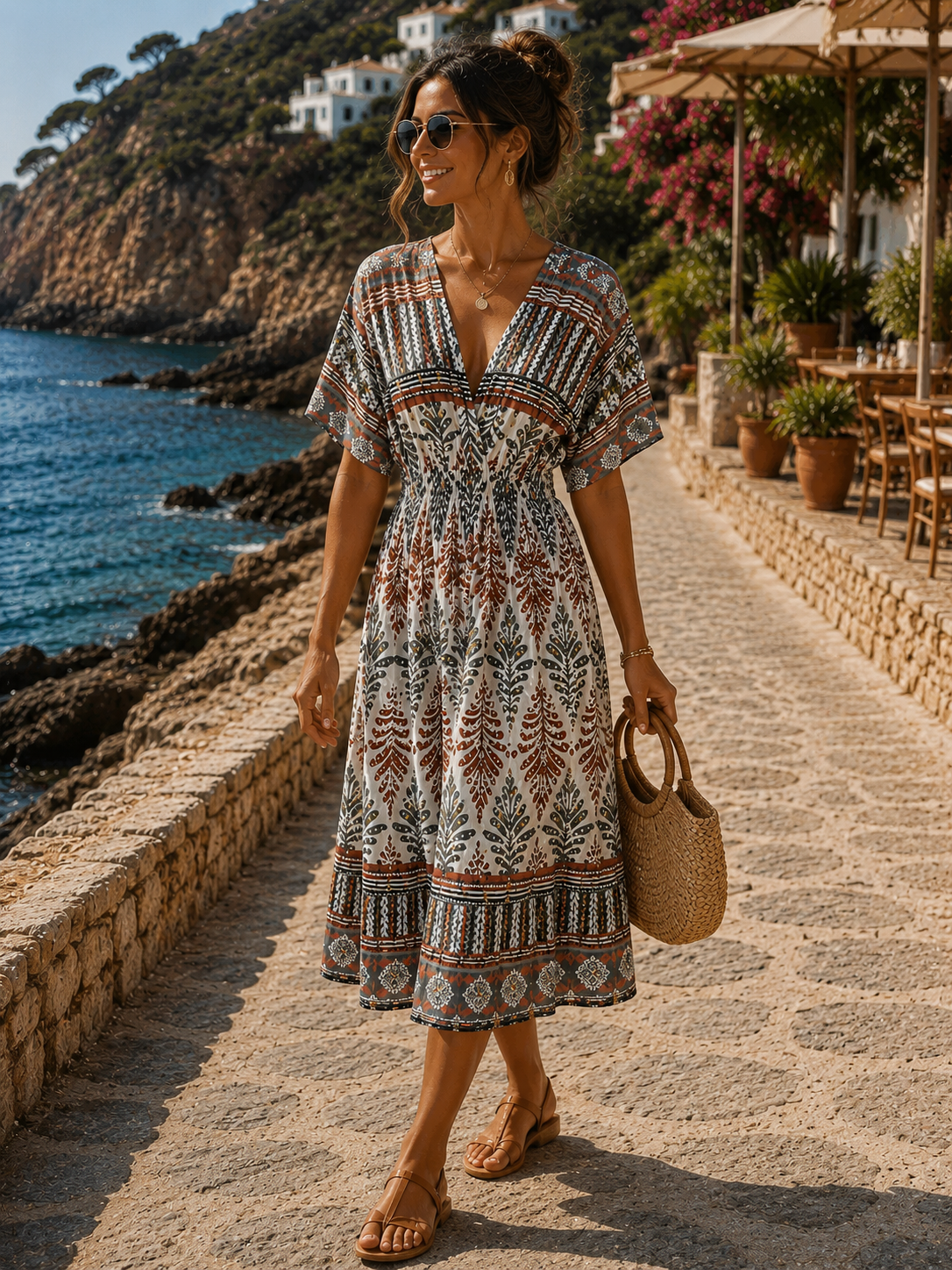 4 SEASONS MIDI DRESS