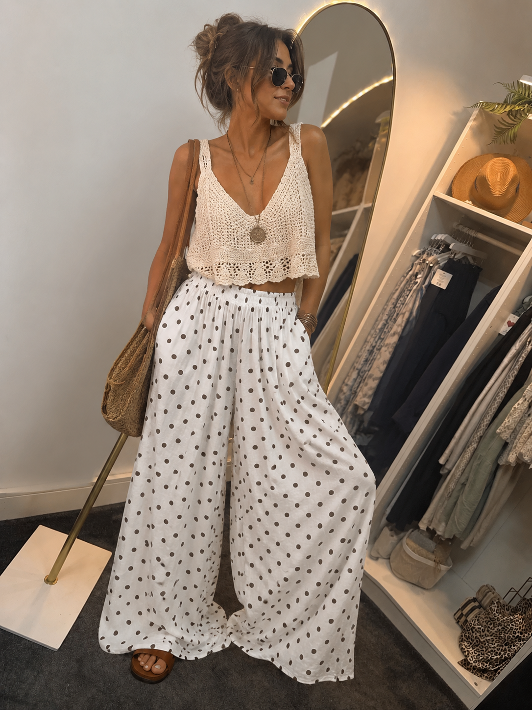 POLKA DOT TROUSER