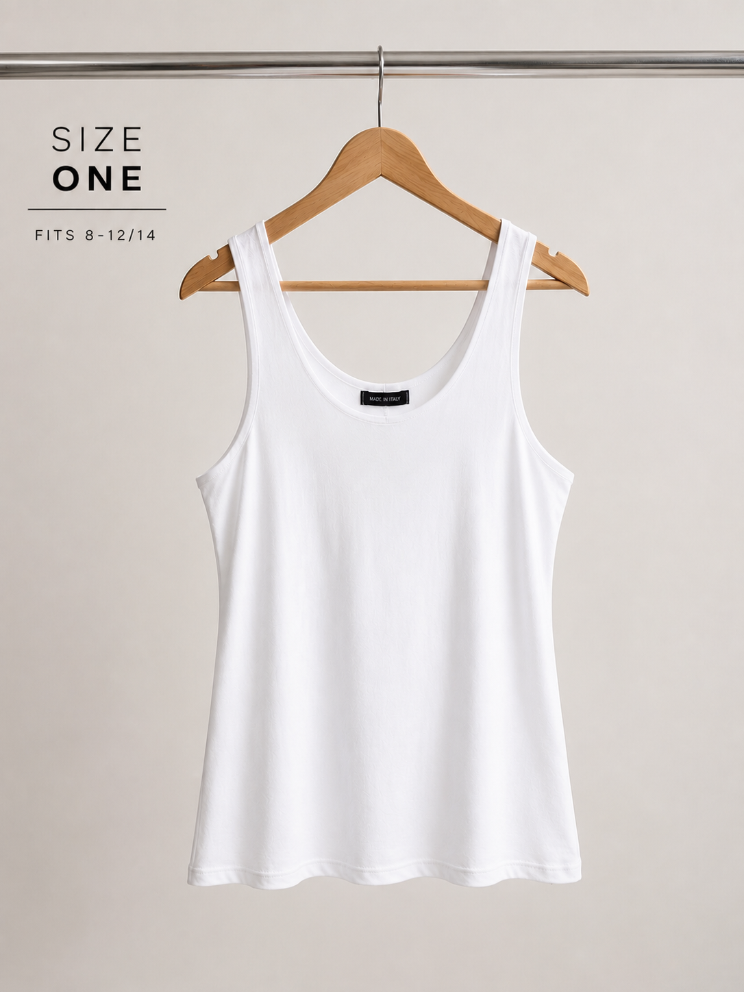 SCOOP NECK VEST