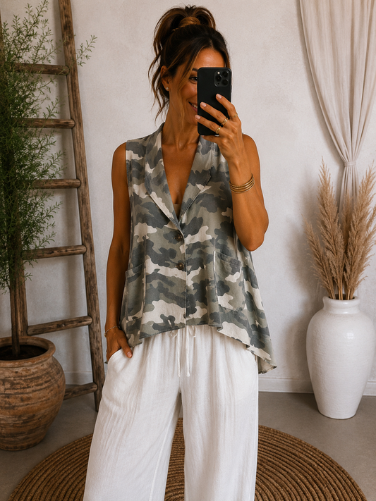 CAMO JERSEY SHACKET