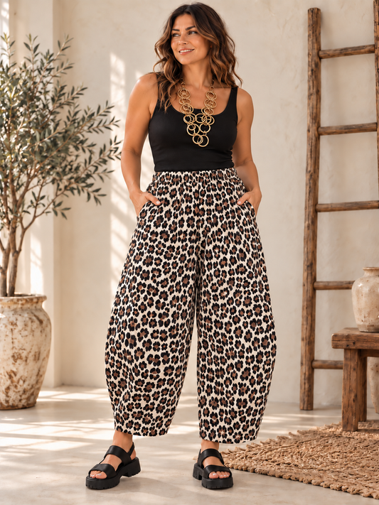 LEOPARD PRINT COCOONS